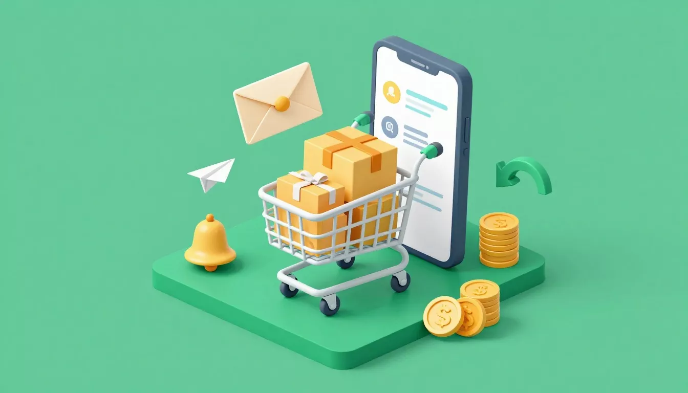 Как вернуть брошенные корзины с помощью SMS и email
